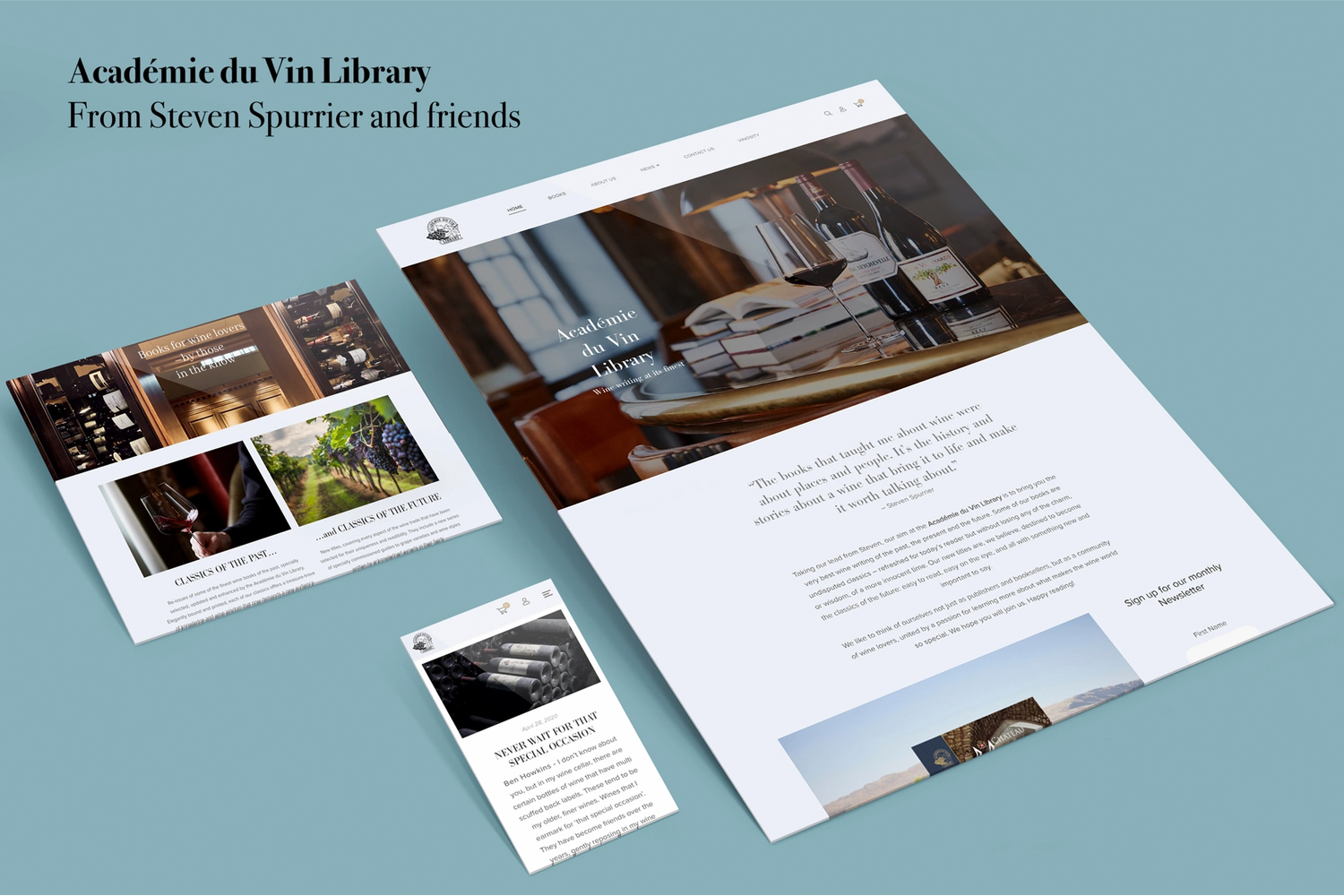 Académie du Vin Library
